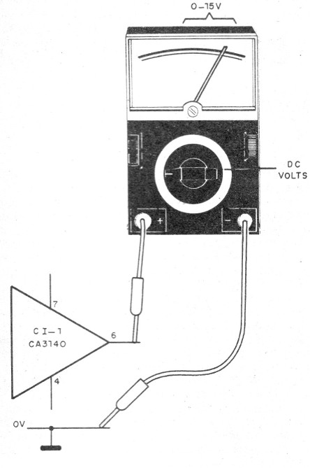 Figura 9 - Prueba de retención de carga por el capacitor

