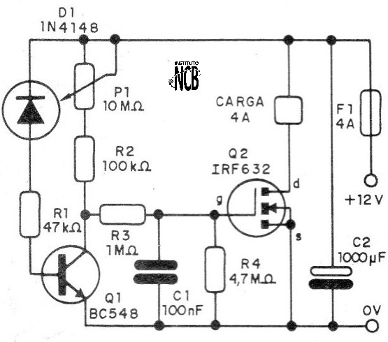 Figura 4 - Circuito del termostato
