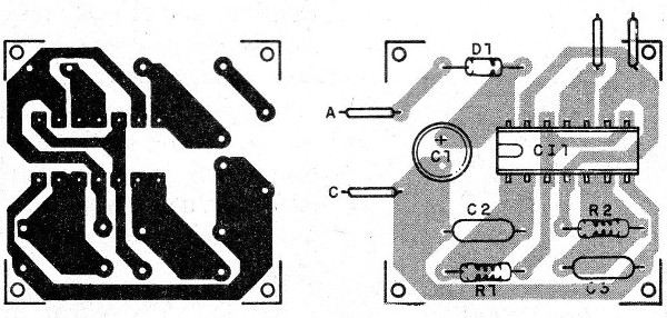 Figura 2 - Placa para el montaje

