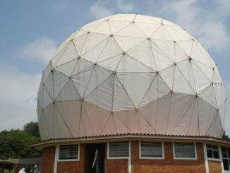 Radiotelescopio del CRAM, hoy INPE – Atibaia - Brasil

