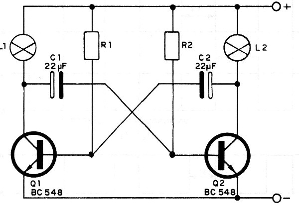 Figura 3 - El multivibrador astable
