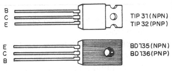 Figura 2 - Los transistores de potencia
