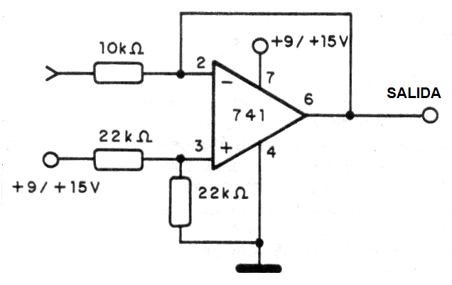 Figura 7 - Un amplificador de salida
