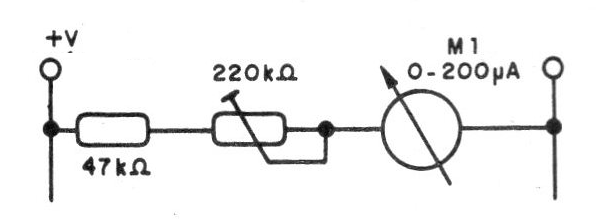 Figura 7 - Conexión del instrumento indicador de tensión
