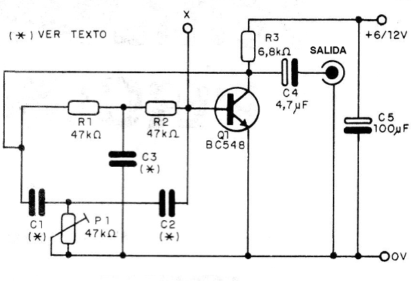Figura 5 - Diagrama del primer oscilador
