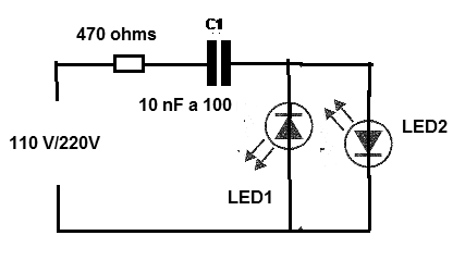 Figura 5 - Uso de dos LED
