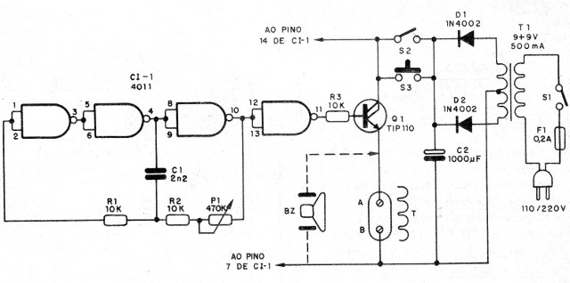 Figura 4 - Circuito del oscilador
