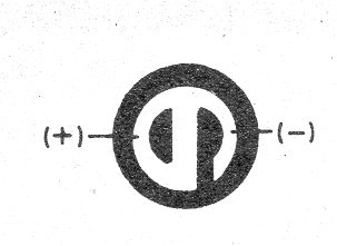 Figura 3 - Terminales del micrófono de electreto
