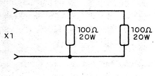 Figura 4 - Calefacción con dos resistores de hilo
