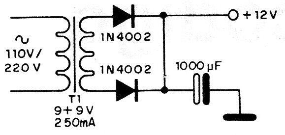Figura 4 - Fuente para el circuito
