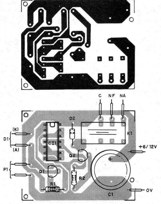Figura 2 - Sugerencia de placa de circuito impreso
