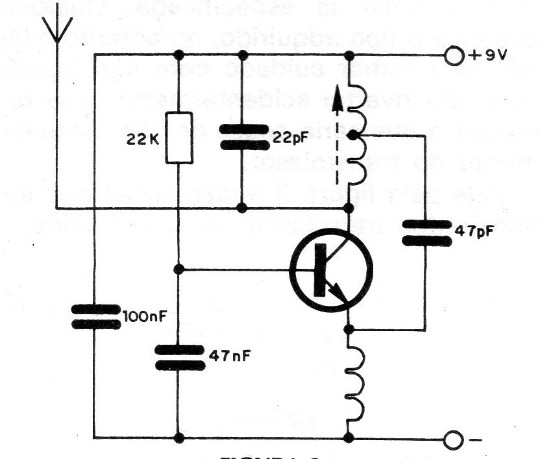 Figura 3 - El oscilador de alta frecuencia
