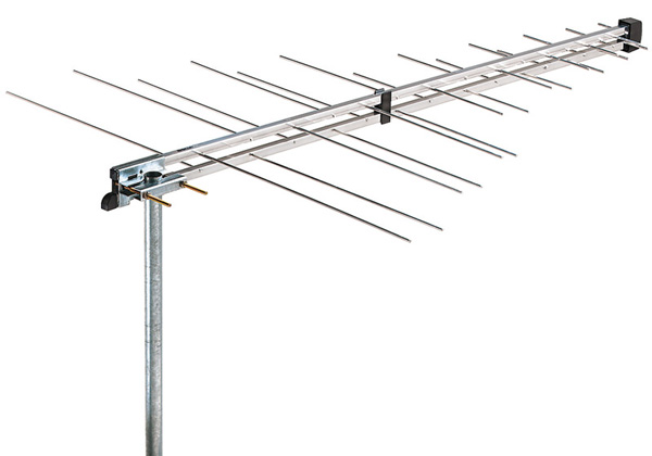 Figura 238 - Una antena para varios canales de televisión
