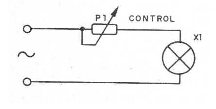    Figura 1 - Control por reóstato
