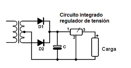 Figura 27 – Usando un regulador de voltaje  integrado (CI)                                  
