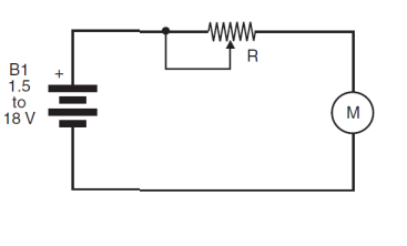 Figura 1 - Control de potencia mediante un reóstato
