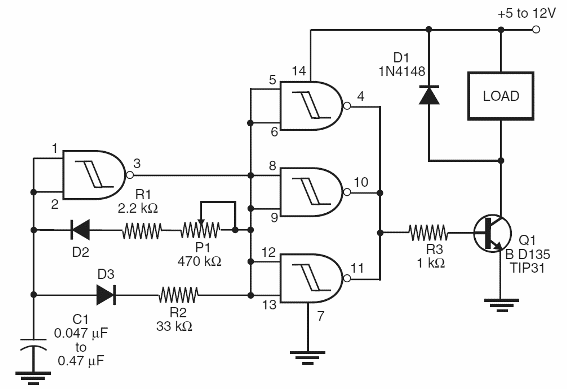 Figura 2 - Uso de un MOSFET de potencia
