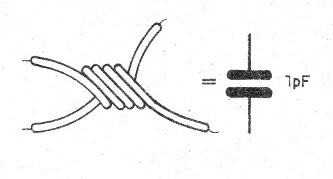    Figura 1 - Montaje del capacitor

