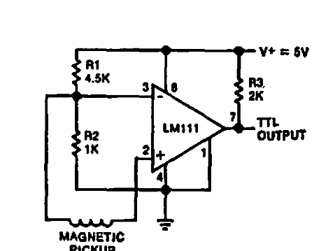Amplificador de sensor magnético 
