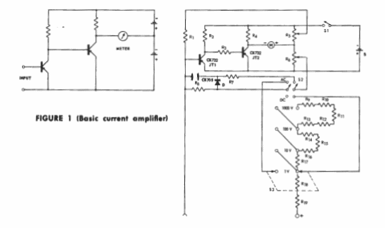 Voltímetro transistorizado 
