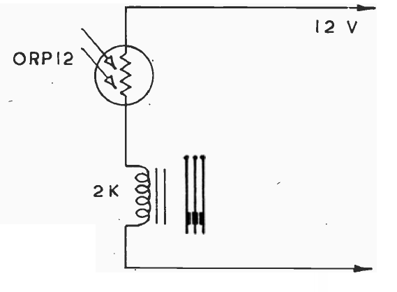 Relé fotoeléctrico de dos componentes 

