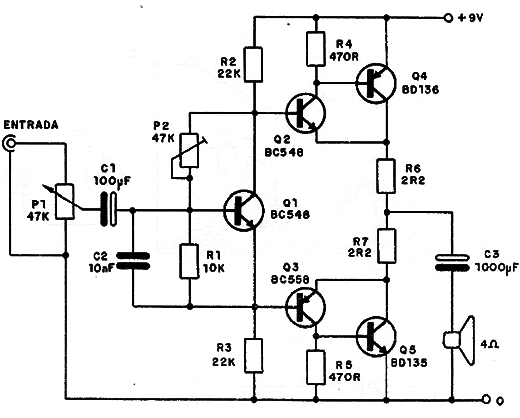 Amplificador Transistorizado
