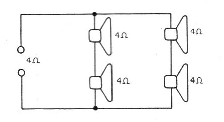Figura 4 - Uso de varios altavoces
Figura 4 - Uso de varios altavoces