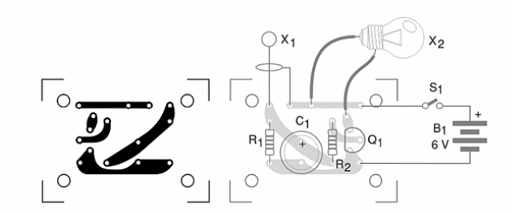 Figura 2 - Colocación de componentes en un PCB
