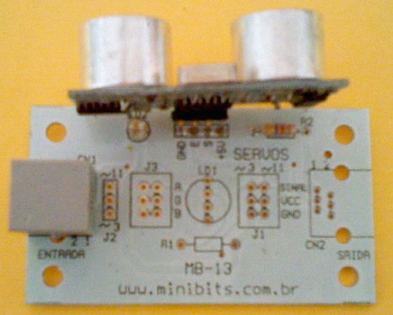 Figura 5 - El módulo ultrasónico
