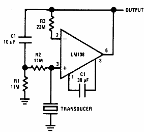 Amplificador Para Transductor Piezoeléctrico
