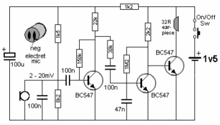 Micro amplificador
