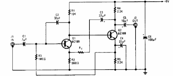 Preamplificador de uso general
