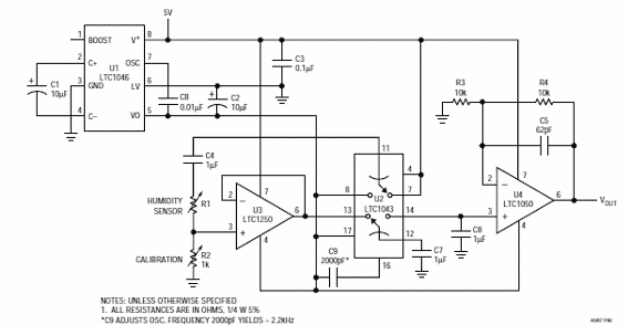 Sensor de humedad 
