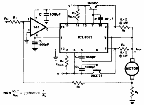 Controlador de motor de corriente constante 
