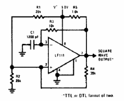 Astable de 100 kHz
