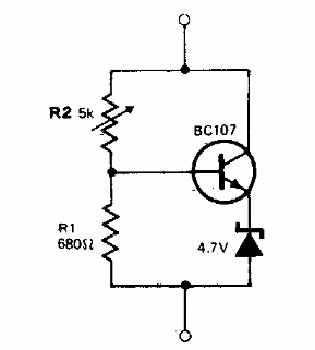 Diodo Zener variable 
