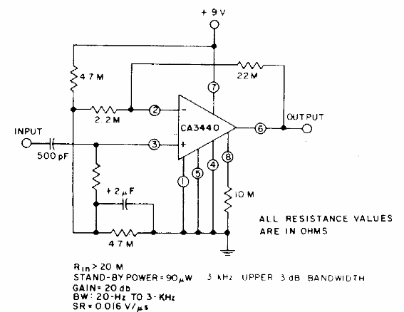 Amplificador 20dB 
