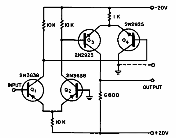 Amplificador con salida diferencial 
