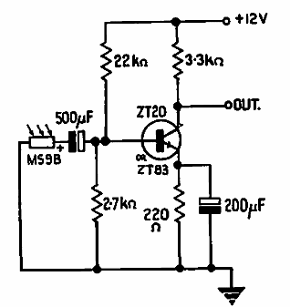 Receptor de luz modulada 
