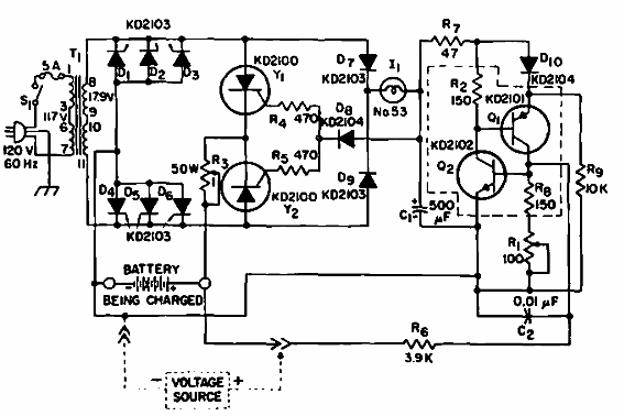 Cargador 12V x 5 A 
