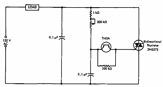 Control de potencia con triac 
