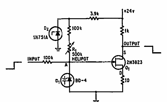 Detector de baja corriente 
