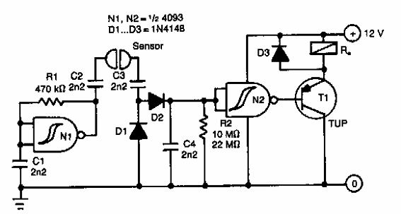 Sensor de nivel de agua 
