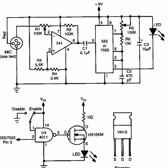 Transmisor infrarrojo modulado 
