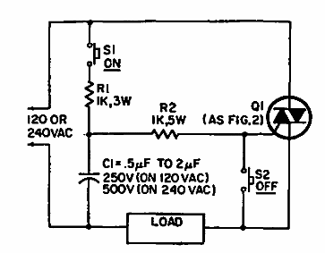 Triac con cerradura 
