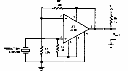 Sensor de vibración 
