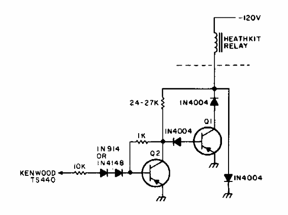 Interfaz de relé para transceptores 
