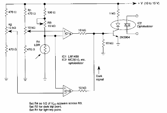 Interruptor combinado de luz y sombra 
