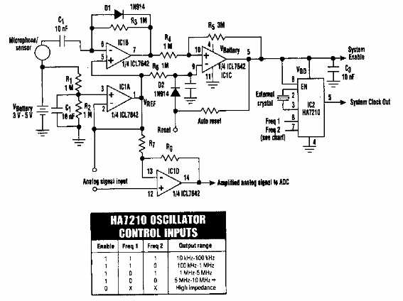 Circuito para modo reposo 
