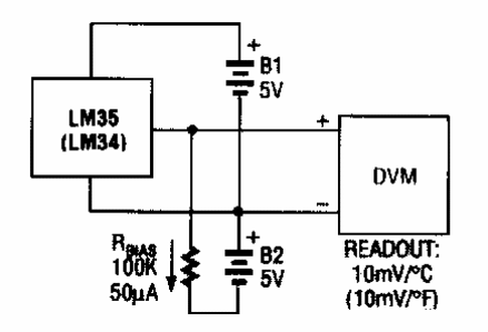 Sensor de baja temperatura 
